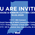 RDI Connect Connersville Indiana Open House Ribbon Cutting Ceremony October 2nd